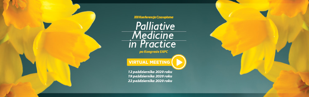 XIII Międzynarodowa Konferencja Czasopisma Palliative Medicine in Practice